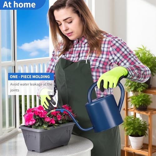 Watering Can, Stainless Steel Watering Can for Indoor & Outdoor Plants, 1L/35oz Long Spout Water Can with Handle, Rust-Proof Plant Watering Pot for House Plants, Garden Flowers - view 6