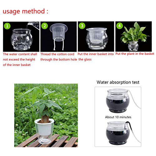 20 Meters Self Watering Wick Cord 65 Feet Auto Drip Irrigation Waterer Rope String DIY Automatic Slow Release Wicking Device Irrigation System - view 6