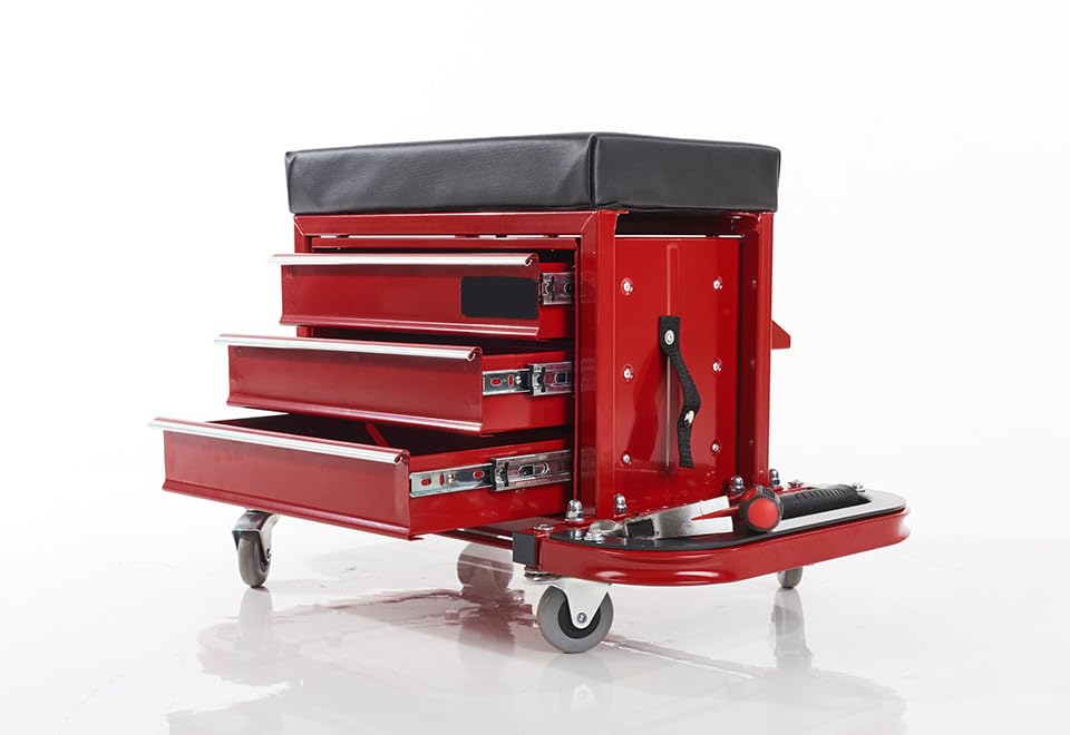Rolling Toolbox Stool - view 7