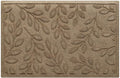 Brittney Leaf Front Door Mat Indoor Outdoor Entrance, All-Weather