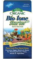 Organic Bio-Tone Starter Plus 4-3-3 Natural & Organic Food with Both Endo & Ecto Mycorrhizae; 8 lb. Bag; The Ultimate Starter Plant Food