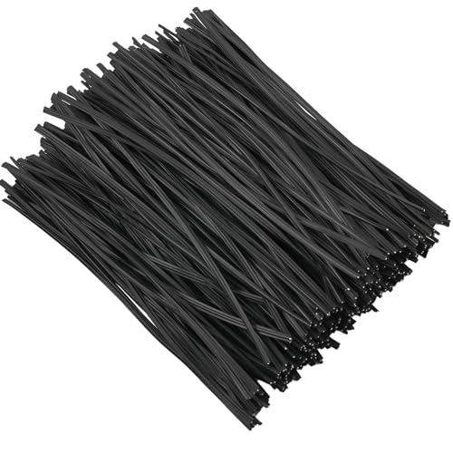 300 Pcs 6 inch Red Plastic Twist Ties, Cable Ties, for Bags, Gardening Tools - view 2