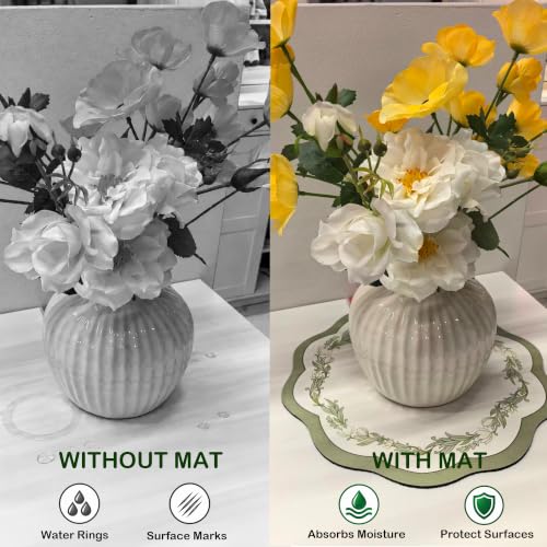 2-Pack 12" Absorbent Plant Mats for Indoor Plants, Vases & Planters - view 4