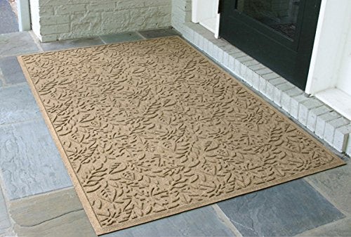 Fall Day Designer Evergreen 3' x 5' Entrance Floor Mat with Gripper Backing - view 4