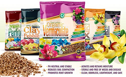 Coarse Vermiculite - Made in USA for All Indoor/Outdoor Plants & Flower Gardens - Horticultural Soil Amendment Additive Conditioner Grow Media for Hydroponics, Mushroom Cultivation and more! - view 2