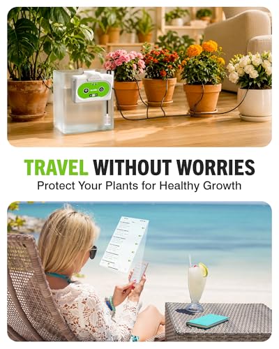 WiFi Automatic Plant Waterer Indoor, Drip Irrigation System Kits - view 2