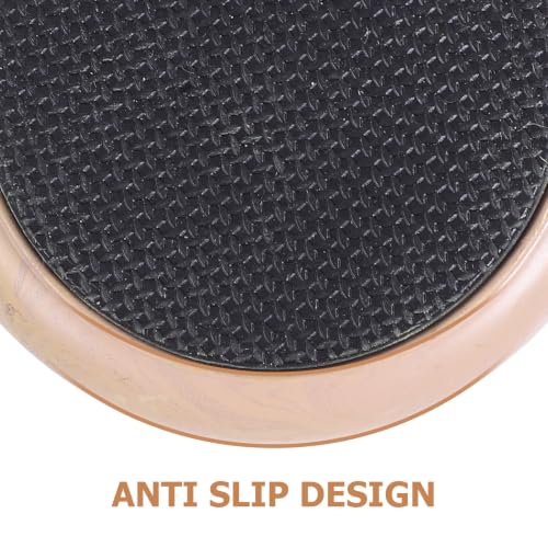 4pcs Wood Grain Furniture Foot Pads Non Slip Protectors - view 3