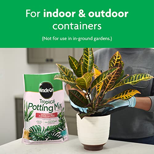 Tropical Potting Mix, 6 qt. - Growing Media for Tropical Plants Living in Indoor and Outdoor Containers - view 6