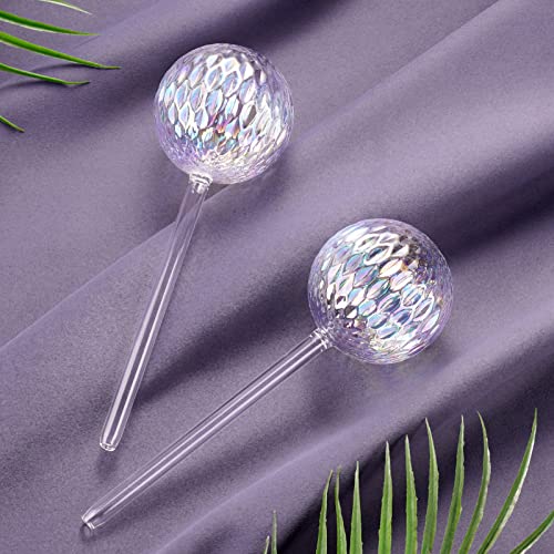 Glass Plant Self Watering Globes 2-Pack Pearl Luster Iridescent - view 5