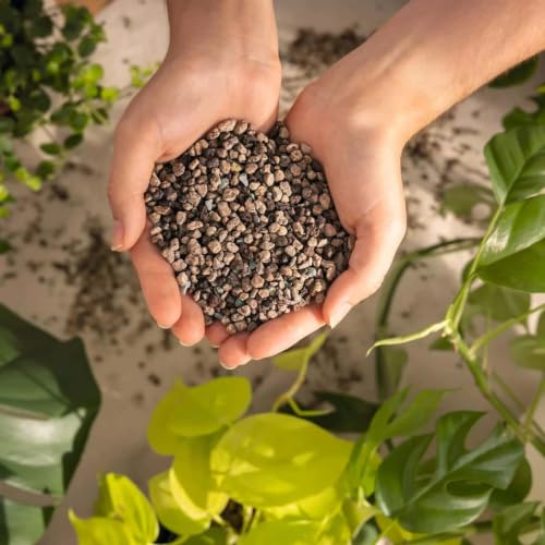 19562 PON Mineral Plant Substrate Potting Mix for Indoor Gardening, 12 Liter Bag, Grey - view 7