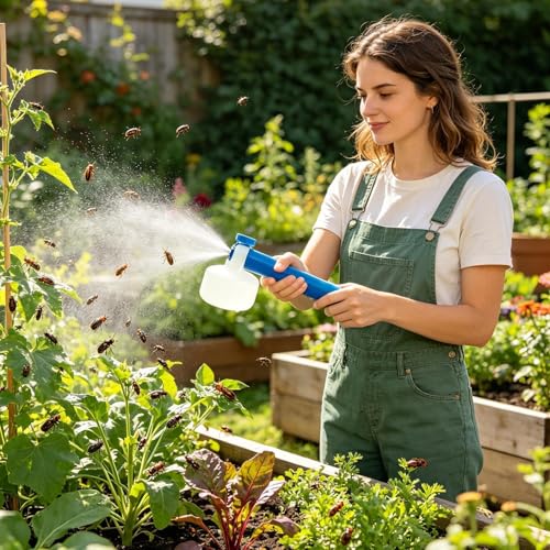 Spray Bottle for Plants 400ml Multi-Purpose Portable Refillable Manual - view 3