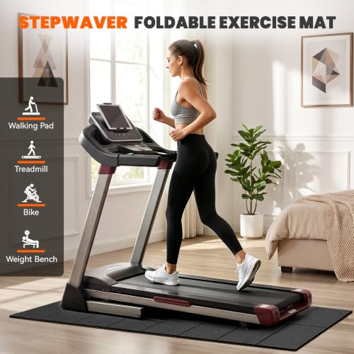Walking Pad Mat, 71"x32", Treadmill Mat for Hardwood Floors - view 3