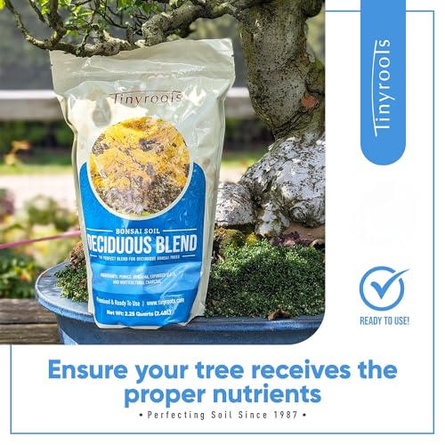 Tinyroots Deciduous Blend Bonsai Soil - 2.5 Gallon, Organic Bonsai Dirt Formulated for Maple, Hornbean, Elm and Other Deciduous Bonsai Trees - view 6