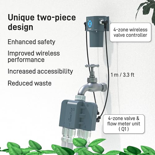 Q1 4-Port Smart Water Timer (Req. Gateway), Multiple Power Options - view 2