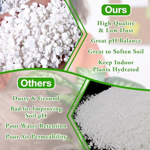 4QT Perlite for Plants, 3-6mm Soil Mix Amendment for Succulent - view 5
