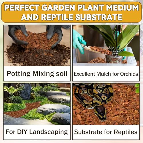 Coco Chips Mulch for Plants, 100% Organic Coco Husk (8-Pack) - view 4