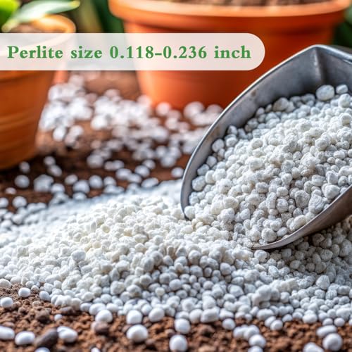 Perlite 8QT, Premium Organic Perlite for Plants, Perlite for Plants Indoor - view 2