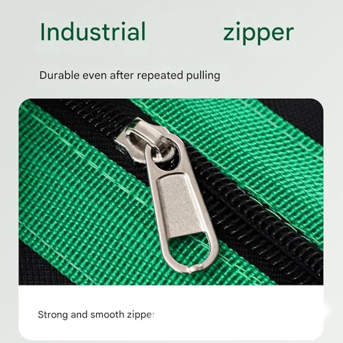 Compact Storage Carrier for Tools, Wide Access, Thickened 600D, Ample Space, Dimensions 12 by 5.7 Inches Zipper Bag - view 6