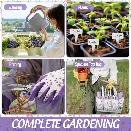 21 Pcs Gardening Gifts for Women Heavy-Duty Garden Tool Set - view 5