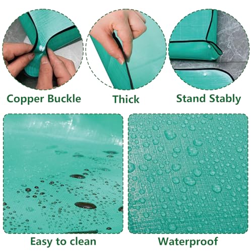 17-Piece Succulent Plant Care Tool Set, 26" and 39.4" Plant Transplanting Mats, Indoor Transplanting Supplies, Including Pot Transplantingg Mat, Mini Gardening Tool Set for Plant Care - view 7