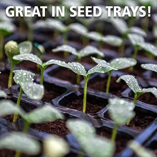 Organic & Natural Sprout Island Blend Seed Starter - Seed Germination & Root Plant Cuttings w/Composted Manure, Mycorrhizae, Worm Castings & Kelp - Enhanced Drainage (8 Qt) - view 4