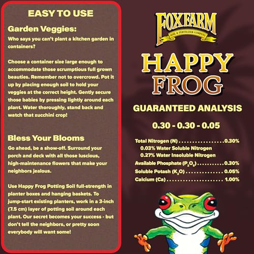 Happy Frog Potting Soil with 2 Plant Tags, 2 cu ft - view 2