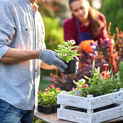 Pro Cal Wide Rim Nursery Pots, 5 Gallon, Set of 5, Injection Molded - view 4