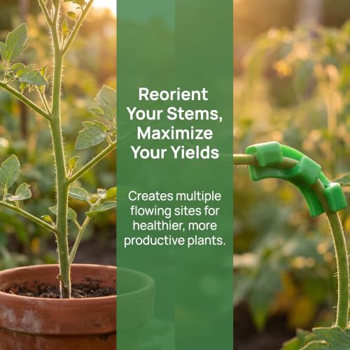 36Pcs 90 Degree Plant Trainer Clips for Low Stress Training and Trellis Growth - Bend Stems, Increase Yield & Airflow - view 3