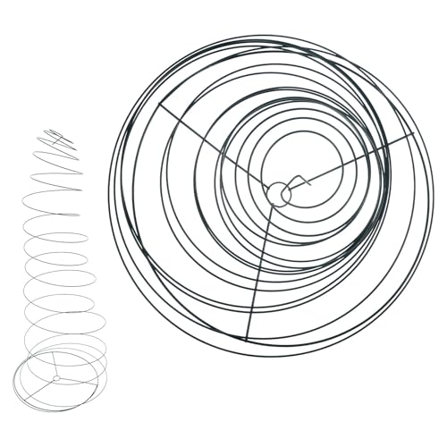 2pcs Spiral Plant Support Stakes Trellis Stainless Steel