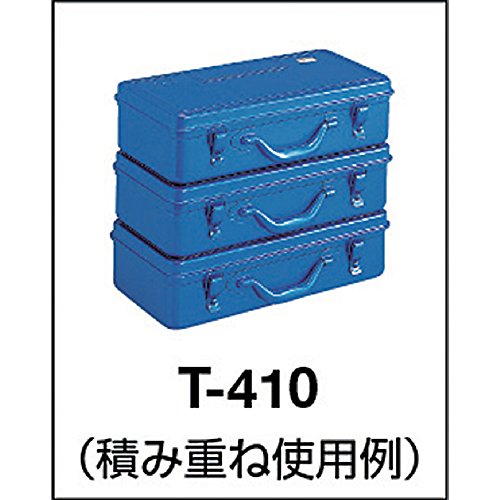 T-410 Trunk Tool Box, 16.5 x 8.7 x 4.3 inches (418 x 222 x 110 cm), Blue - view 6