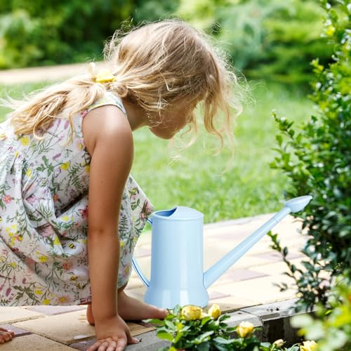 1/2 Gallon Indoor Plant Watering Can Blue 67oz - view 6