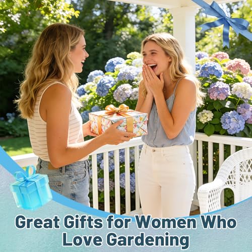 20pcs Small Gardening Tools Gifts for Women Beginners, Blue - view 6