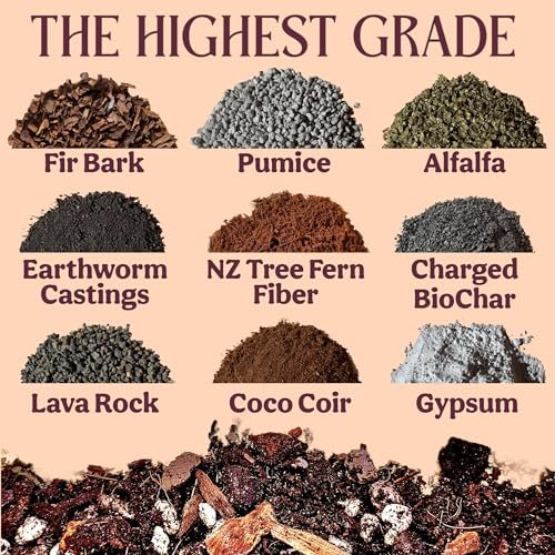 Craft Aroid Potting Mix- Elite Alocasia, Philodendron, Monstera Soil Mix, Chunky, Well Draining Potting Soil for Indoor Plants, All Tropical Plants & Houseplants, Peat Free, 12QT - view 6