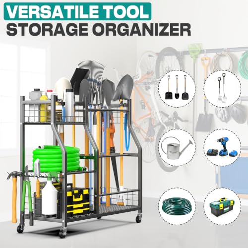 Garden Tool Organizer Stand, Garage Tool Storage Organization - view 5