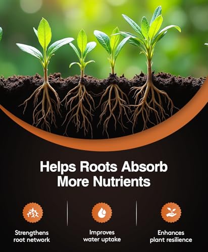 Mykos Mycorrhizae for Plants- Granular Mycorrhizal Fungi Root Inoculant, OMRI Listed Organic Biofertilizer for Stronger Roots & Nutrient Uptake (20 lbs) - view 2