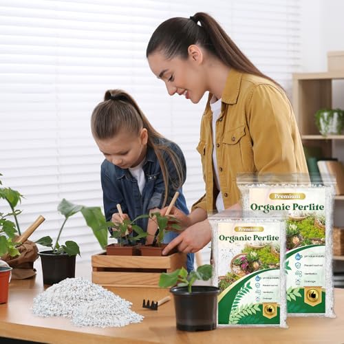 Organic Horticultural Perlite 1 Quart for Soil Aeration & Drainage - view 6