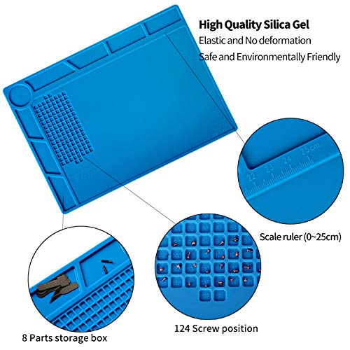 S130 Insulation Silicone Soldering Mat Repair Mat, Silicone Work Mats - view 3