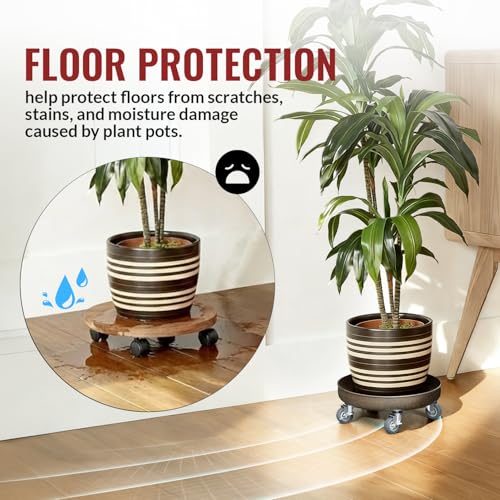 12" Plant Stand with Wheels丨Total Capacity 320 lbs - view 6