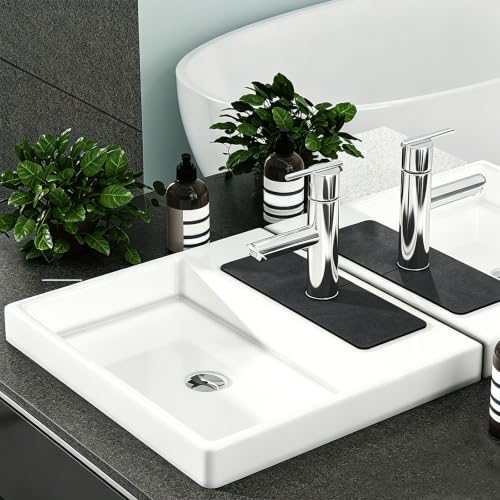 Diatomaceous Faucet Drain Pad Sink Quick Drying Splash Mat - view 4