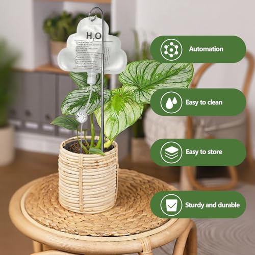 2 PCS Plant Self Watering Devices Irrigation Dripperswith Flow ControlIndoor,Self Automatic Plant Watering System with 500mL Water Bag, for Indoor Outdoor Plant Waterer - view 5