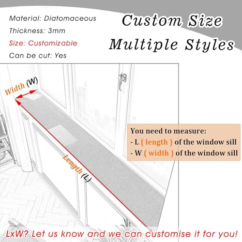 Window Sill Pad Protector Mat, Household Windowsill Cover Decorative Pad - view 2