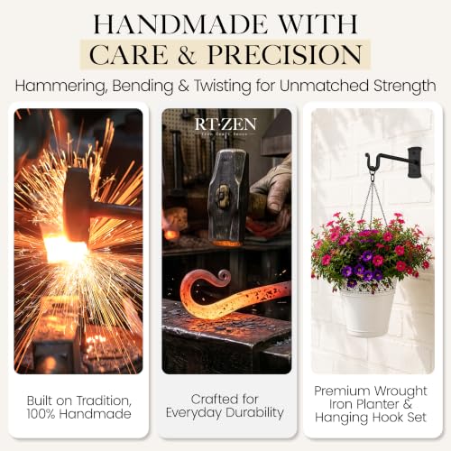 Plant Hangers Outdoor or Indoor Heavy Duty Wall Bracket Hooks - view 6