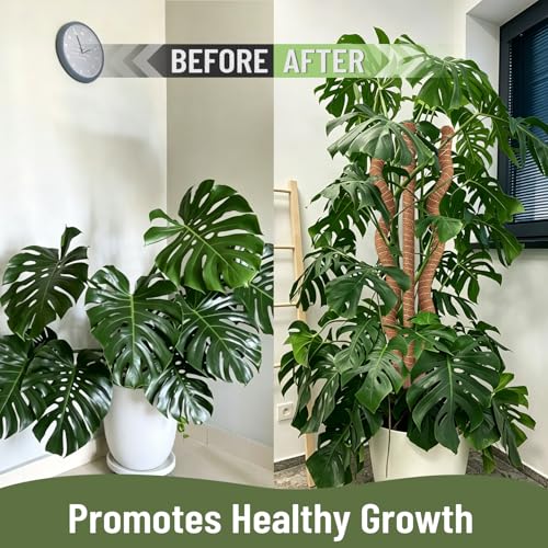 3-in-1 Moss Pole, Bendable 30IN Monstera Plant Support for Indoor-1 Pack - view 5