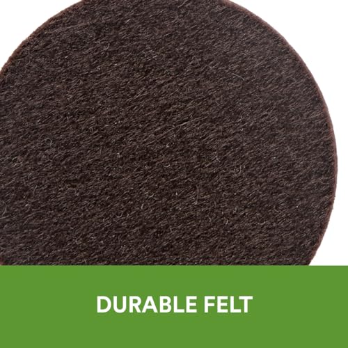 Felt Pads, 32 Pads, Circle, Brown, 1 in x 1 in - view 5