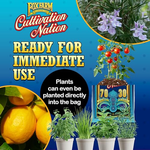 Cultivation Nation 70:30 Growing Media, 2cu ft - Mix of Coconut Coir and Perlite - Provides Aeration and Drainage, Use for Indoor/Outdoor Container Gardens - view 5
