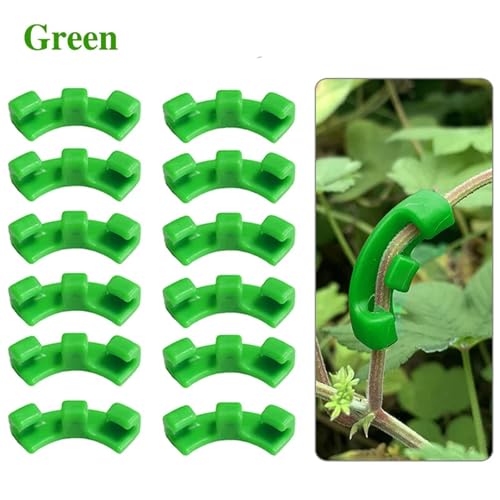 Branch bender 200pcs 90 Degree Plant Benders Trainer Growth Manipulation Tutors For Plants Clips Bending Twig Clamps Branche Accessories for Plant Bonsai Garden Home(Green) - view 2
