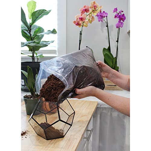 Terrarium Potting Soil Mix (4 Quarts) w/Blended Filtering Charcoal Custom Made for Terrariums - view 4