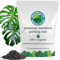 Organic Monstera Potting Soil, Quick-Draining Aroid Mix, Large 7.5L Bag