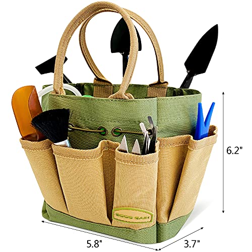 Garden Succulent Kit with Organizer Bag,15 Pieces, Green - view 3
