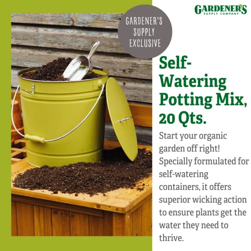 Organic Potting Soil Mix | High-Nutrient Compost-Based Organic Plant Soil for Indoor Outdoor Self Watering Planter Boxes, Potted Plants Raised Garden Beds - 20 Quarts - view 2